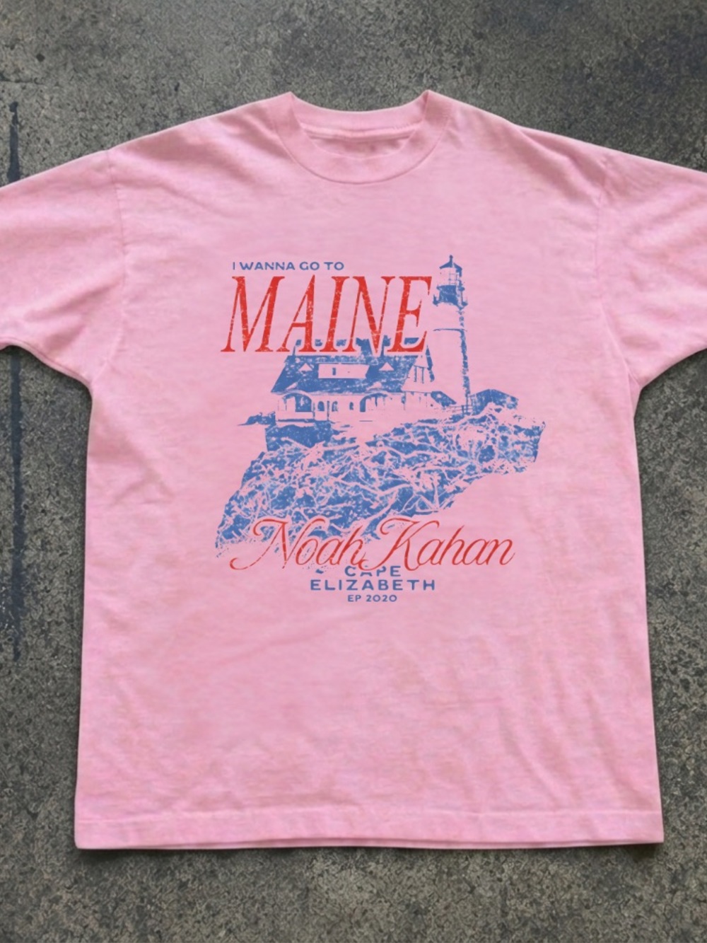 Noah Kahan "Cape Elizabeth" Graphic T-Shirt